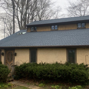 West Chester Home with roof installed by Porter Family Exteriors