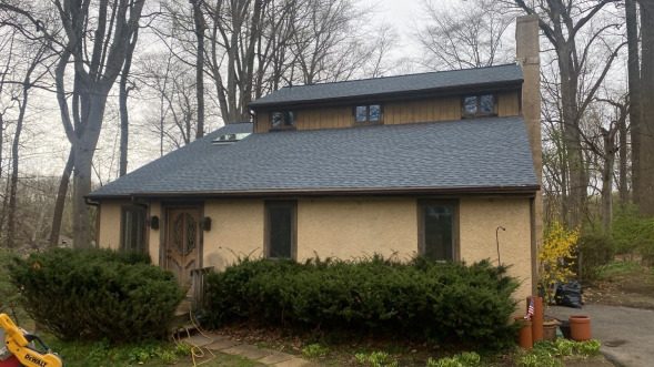 West Chester Home with roof installed by Porter Family Exteriors
