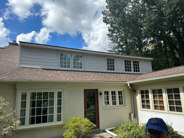 After Porter Family Exteriors installed James Hardie Siding on Jenkintown Home