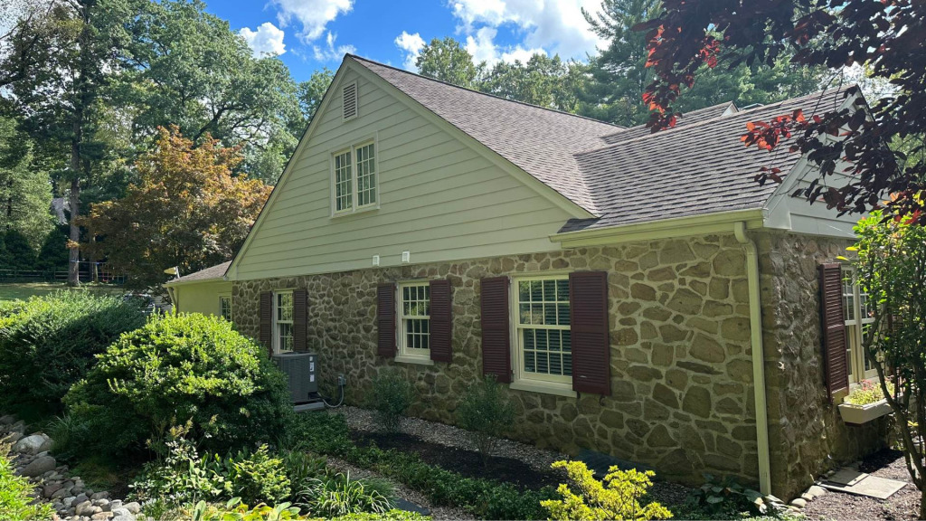 After Porter Family Exteriors installed James Hardie Siding on Jenkintown Home