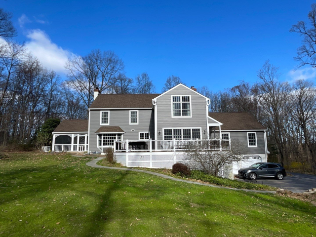 New siding and windows on Chester home