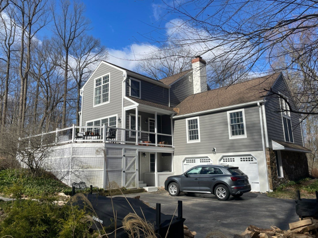 New siding and windows on Chester home