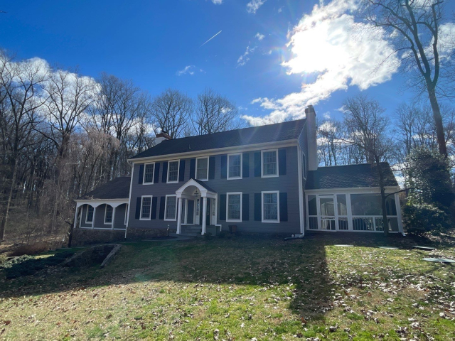 New siding and windows on Chester home