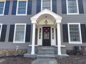 New siding and windows on Chester home