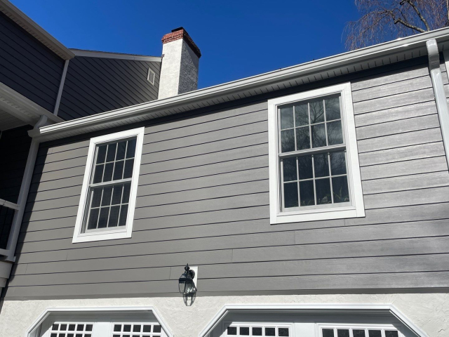New siding and windows on Chester home
