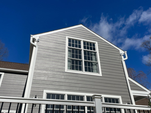 New siding and windows on Chester home