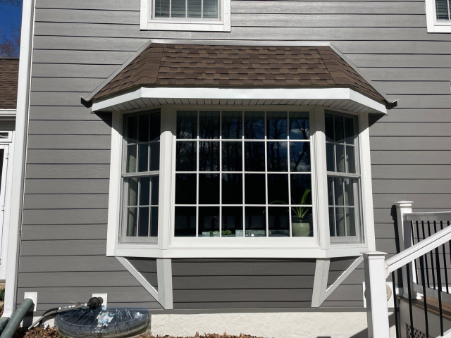 New siding and windows on Chester home