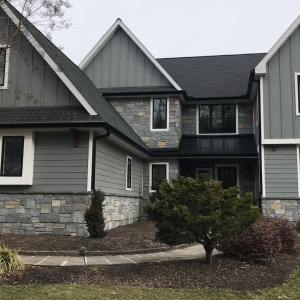 Siding replacement done by Porter Family Exteriors.