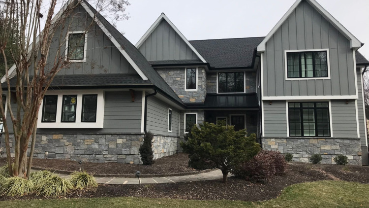 Siding replacement done by Porter Family Exteriors.