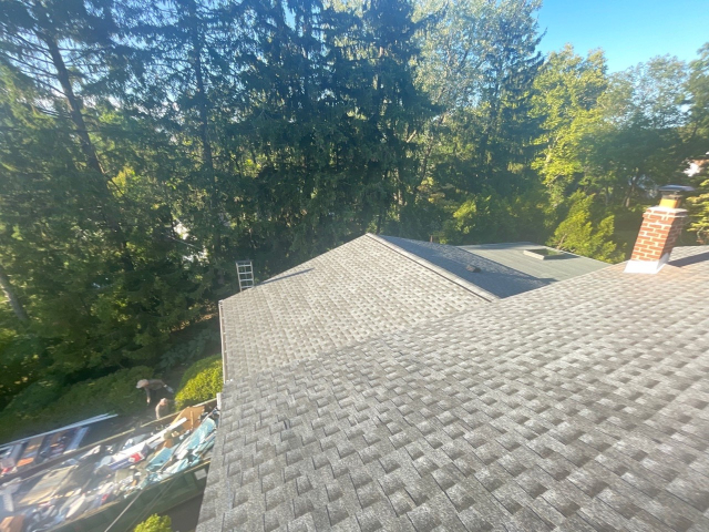 Dresher gaf roof replacement and chimney repairs