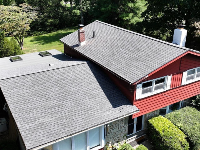 Dresher gaf roof replacement and chimney repairs