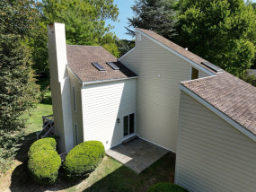 siding and roof replacement on bryn mawr home