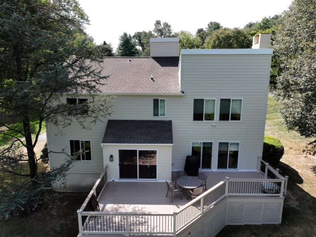 siding and roof replacement on bryn mawr home