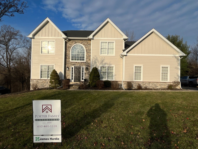 norristown home stucco remediation and siding replacement