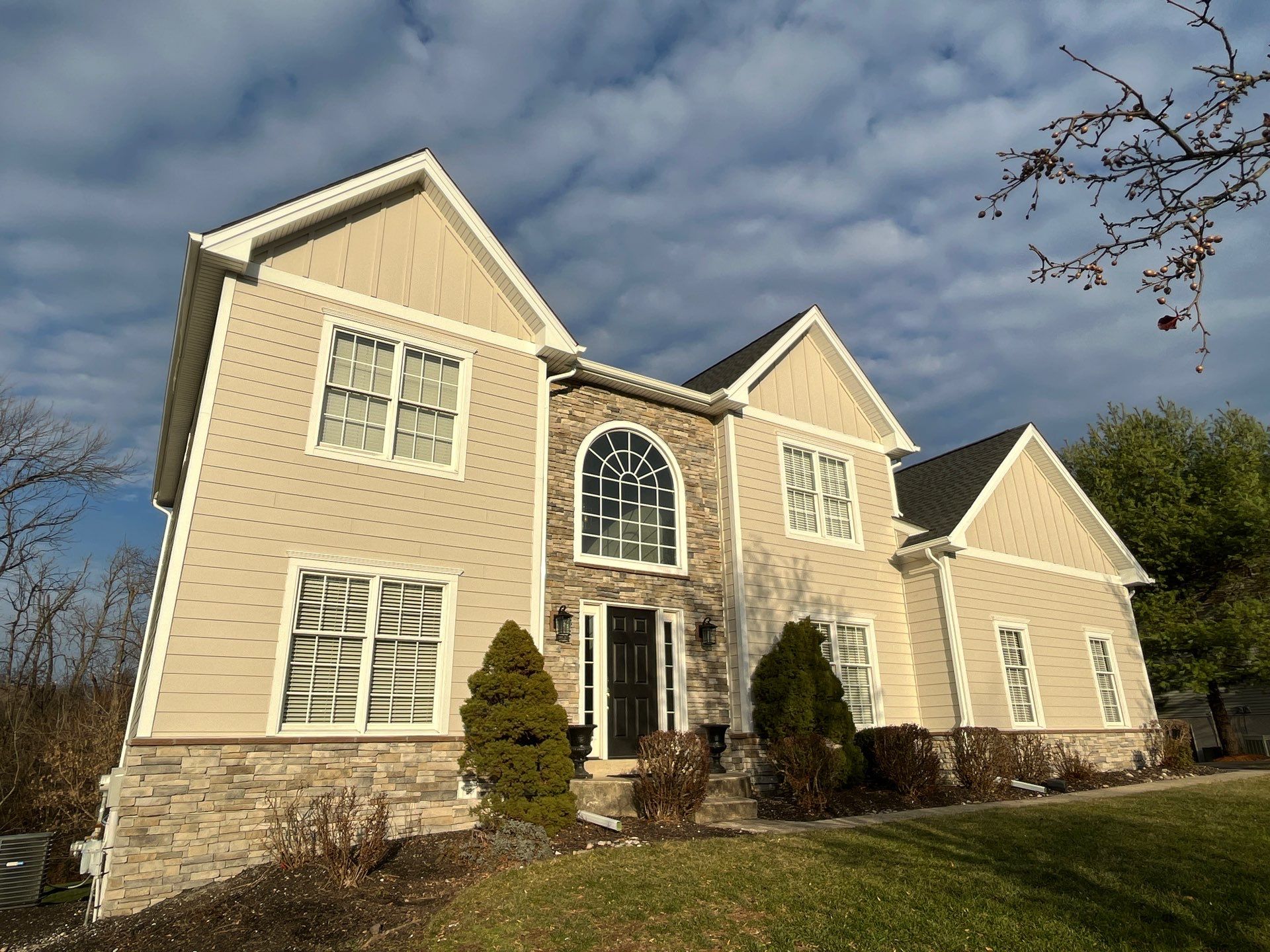 home with siding replacement by porter family exteriors