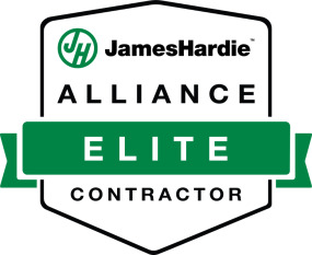 JamesHardie elite alliance contractor logo