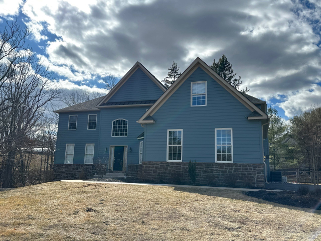 stucco remediation and james hardie siding replacement on collegeville home