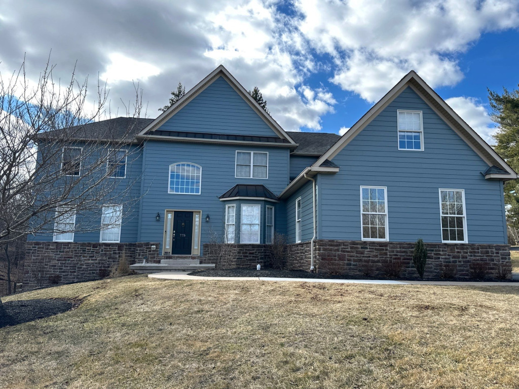 stucco remediation and james hardie siding replacement on collegeville home