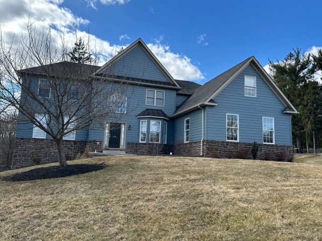 stucco remediation and james hardie siding replacement on collegeville home