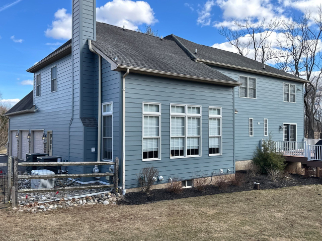 stucco remediation and james hardie siding replacement on collegeville home