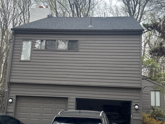 gaf asphalt roof installation gutter replacement princeton