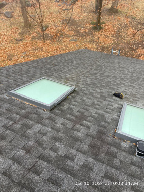 gaf asphalt roof installation gutter replacement princeton