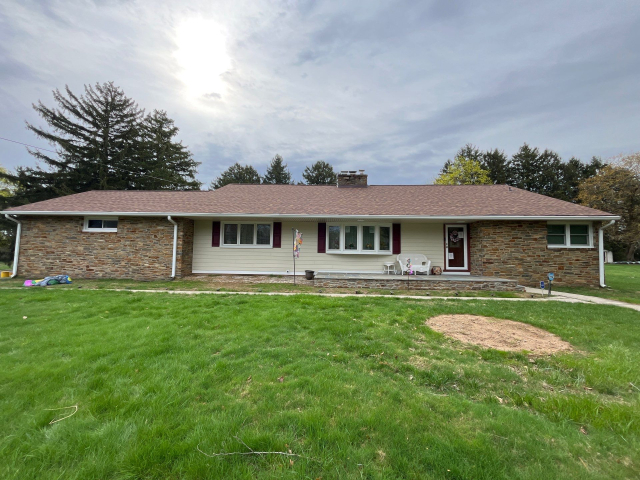 ewing james hardie siding installation project