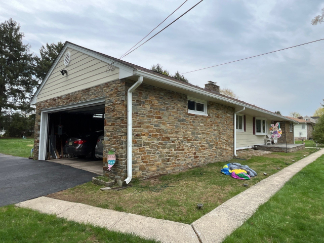 ewing james hardie siding installation project