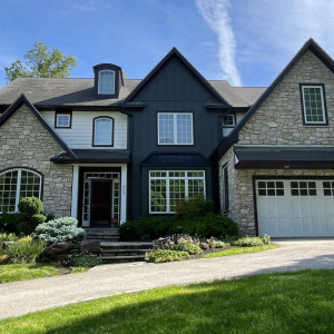 Siding replacement completed by Porter Family Exteriors.