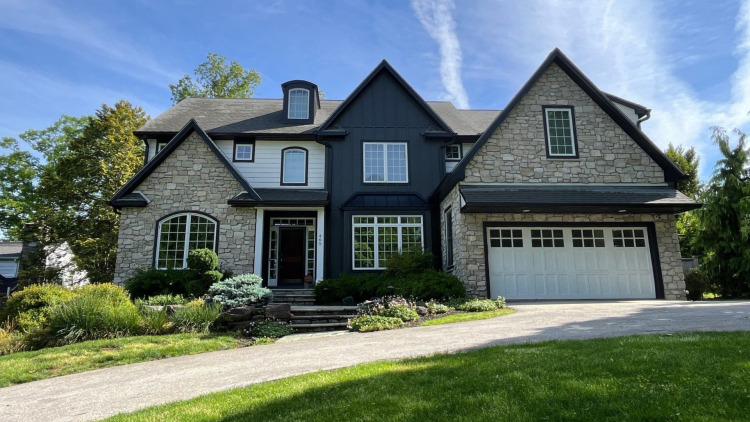 Siding replacement completed by Porter Family Exteriors.