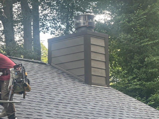 villanova gaf roof replacement hardie siding