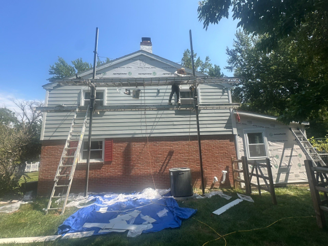 During during 1950 willow grove hardie siding replacement window repair