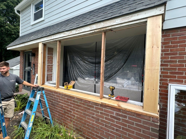 During during 1950 willow grove hardie siding replacement window repair