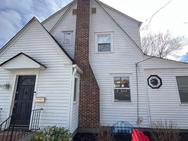 3-Mar 06, 2025 17-30-57-dAdc 1920s-tudor-hardie-siding-custom-portico Historic 1920s Tudor Prior to Being Upgraded With Hardie Siding and Custom Portico Design