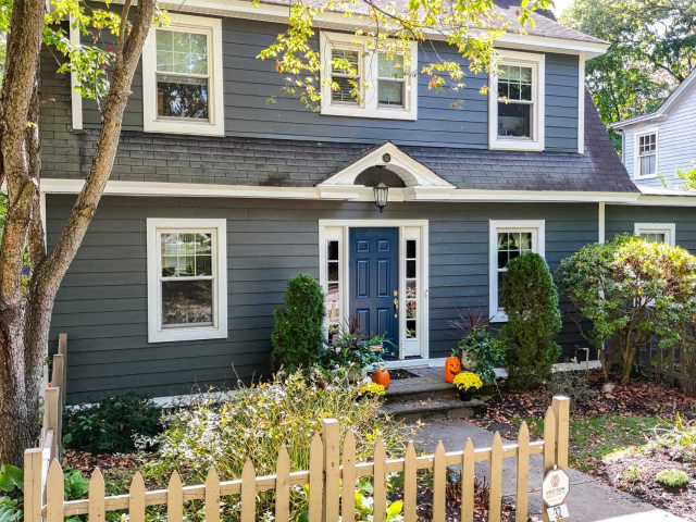 After haddonfield siding replacement dutch colonial home