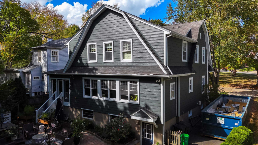 haddonfield siding replacement dutch colonial home